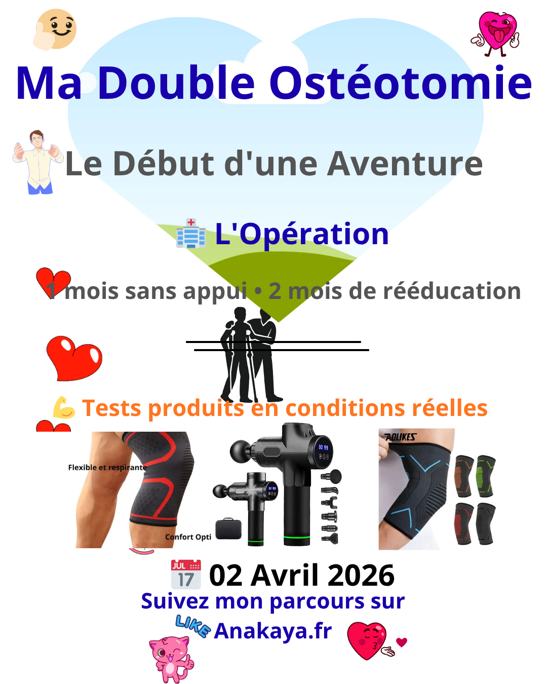 Ma Double Ostéotomie : Le Début d'une Aventure Humaine