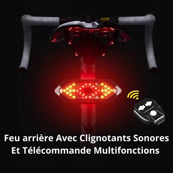 Éclairage Vélos LED Puissant 5 Modes  clignotants Anakaya.fr