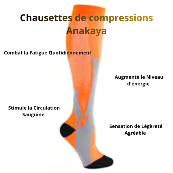 chaussettes de compression