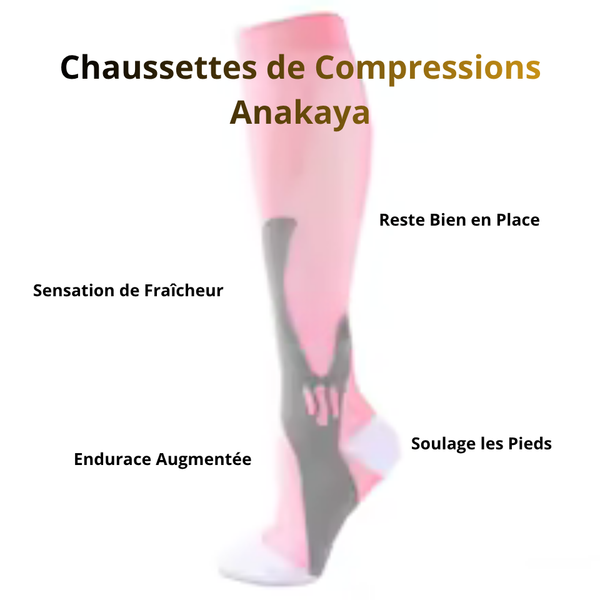 chaussettes de compression