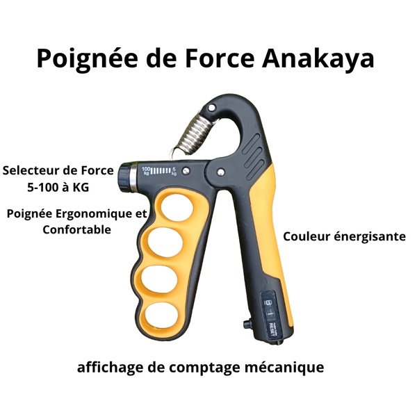 Pince Musculaire Grip Trainer – Renforcement Poignet & Avant-bras