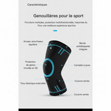 Genouillère fond blanc