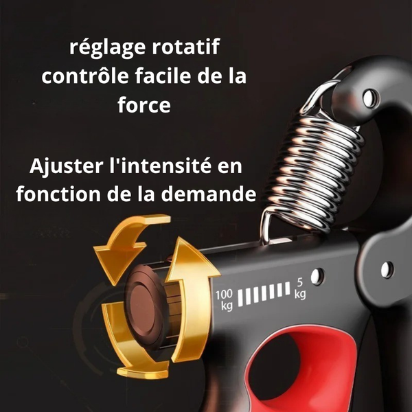 Pince Musculaire Grip Trainer – Renforcement Poignet & Avant-bras